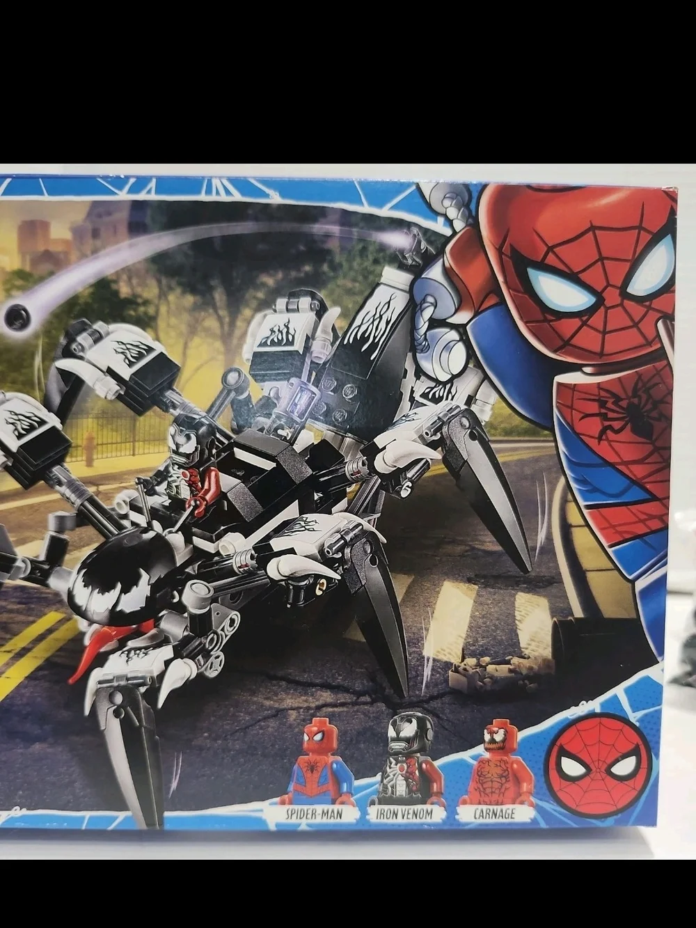 LEGO Marvel Spider-Man Venom Crawler Playset - Red/Black
